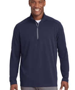 Sport-Tek Sport-Wick Textured 1/4-Zip Pullover - Image 8