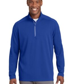 Sport-Tek Sport-Wick Textured 1/4-Zip Pullover - Image 9