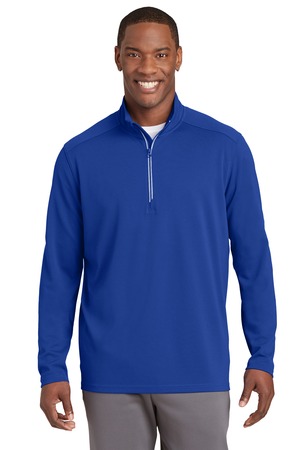 Sport-Tek Sport-Wick Textured 1/4-Zip Pullover