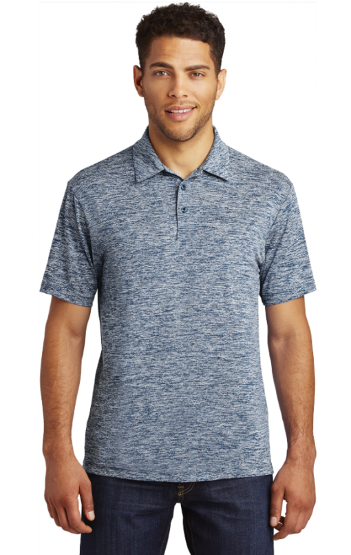 Sport-Tek PosiCharge Electric Heather Polo