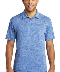 Sport-Tek PosiCharge Electric Heather Polo - Image 14