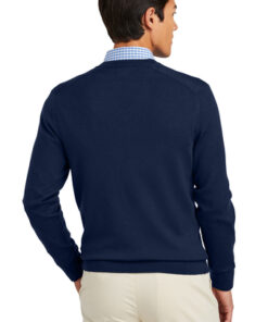 Brooks Brothers Washable Merino V-Neck Sweater - Image 3