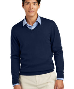 Brooks Brothers Washable Merino V-Neck Sweater