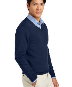 Brooks Brothers Washable Merino V-Neck Sweater - Image 4
