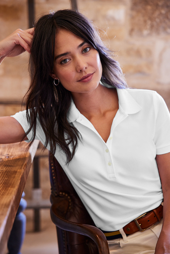 Brooks Brothers Women's Pima Cotton Pique Polo