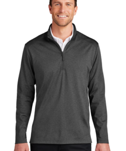 Port Authority C-FREE Double Knit 1/4-Zip - Image 1