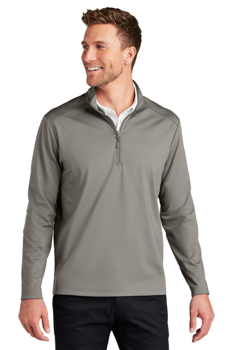 Port Authority C-FREE Double Knit 1/4-Zip