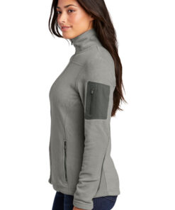 Port Authority Ladies Summit Fleece Full-Zip Jacket - Image 3