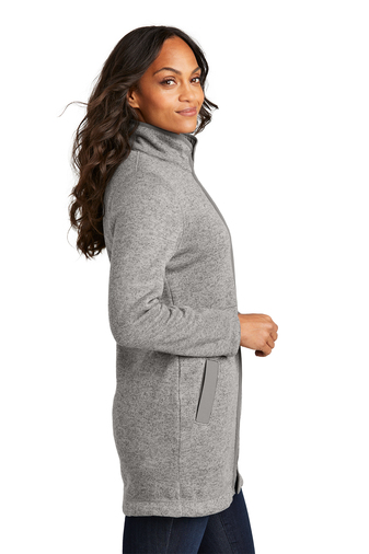 Port Authority Ladies Arc Sweater Fleece Long Jacket