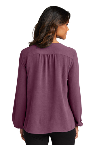 Port Authority Ladies Textured Crepe Blouse