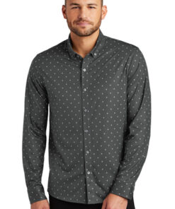 Mercer+Mettle® Stretch Jersey Long Sleeve Shirt - Image 6